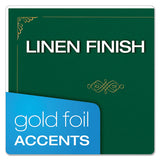 Certificate Holder, 11 1-4 X 8 3-4, Green, 5-pack