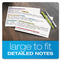 Ruled Index Cards, 5 X 8, White, 100-pack