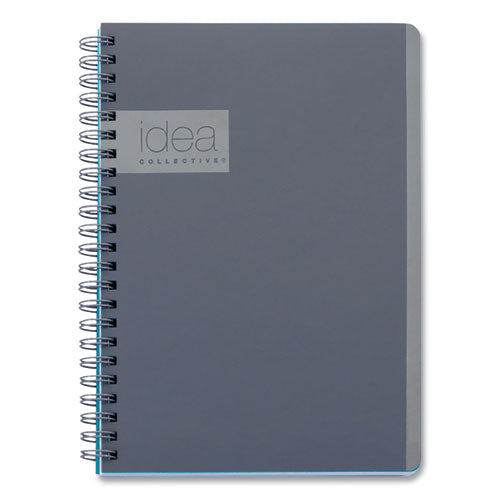 Idea Collective Professional Notebook, Medium-college Rule, Gray Cover, 8 X 4.87, 80 Sheets