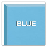 Unruled Index Cards, 3 X 5, Blue, 100-pack