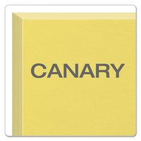 Unruled Index Cards, 3 X 5, Canary, 100-pack