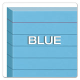 Ruled Index Cards, 3 X 5, Blue, 100-pack