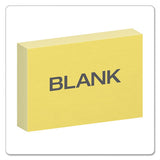 Unruled Index Cards, 4 X 6, Canary, 100-pack