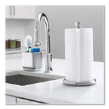 Good Grips Steady Paper Towel Holder, Stainless Steel, 8.1 X 7.8 X 14.5, Gray-silver