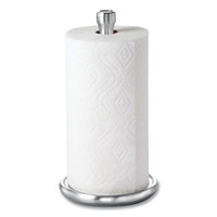 Good Grips Steady Paper Towel Holder, Stainless Steel, 8.1 X 7.8 X 14.5, Gray-silver