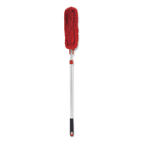 Good Grips Microfiber Extendable Duster, Aluminum Handle Extends To 27" To 54"