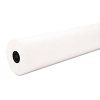 Decorol Flame Retardant Art Rolls, 40lb, 36" X 1000ft, Frost White
