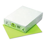 Kaleidoscope Multipurpose Colored Paper, 24lb, 8.5 X 11, Lime, 500-ream