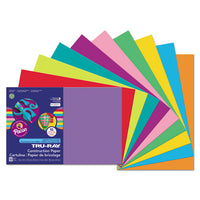 Tru-ray Construction Paper, 76lb, 12 X 18, Assorted Bright Colors, 50-pack