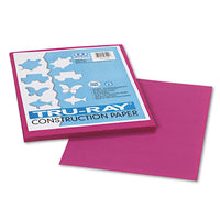 Tru-ray Construction Paper, 76lb, 9 X 12, Magenta, 50-pack