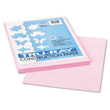 Tru-ray Construction Paper, 76lb, 9 X 12, Pink, 50-pack