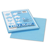 Tru-ray Construction Paper, 76lb, 9 X 12, Sky Blue, 50-pack