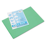 Tru-ray Construction Paper, 76lb, 12 X 18, Festive Green, 50-pack