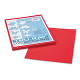 Tru-ray Construction Paper, 76lb, 9 X 12, Festive Red, 50-pack