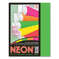 Neon Multi-purpose Paper, 24 Lb, 8.5 X 11, Green, 100-pack