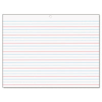 Multi-sensory Handwriting Tablet, 5-8" Long Rule, 8 X 10.5, 40-pad