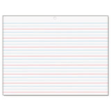 Multi-sensory Handwriting Tablet, 5-8" Long Rule, 8 X 10.5, 40-pad