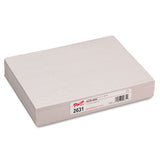 Skip-a-line Ruled Newsprint Paper, 1" Two-sided Long Rule, 8.5 X 11, 500-pack