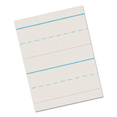 Multi-program Handwriting Paper, 30 Lb, 5-8" Long Rule, Two-sided, 8.5 X 11, 500-pack