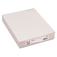 White Newsprint, 30lb, 9 X 12, White, 500-pack