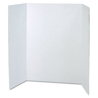 Spotlight Corrugated Presentation Display Boards, 48 X 36, White, 4-carton