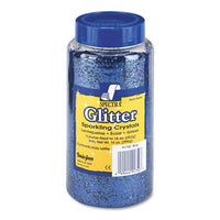 Spectra Glitter, .04 Hexagon Crystals, Blue, 16 Oz Shaker-top Jar