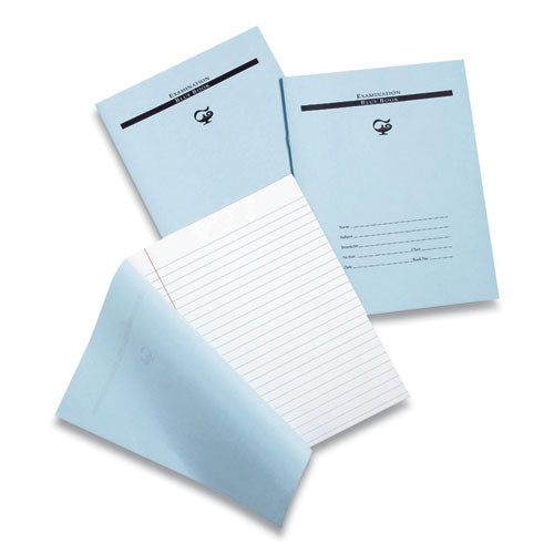 Examination Books, Wide-legal Rule, Blue Cover, 7 X 8.5, 10 Sheets