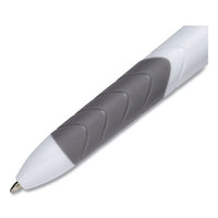 Inkjoy Quatro Multi-function Ballpoint Pen, Retractable, Medium 1mm, Assorted Business-fashion Ink Colors, White Barrel, 3-pk