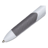 Inkjoy Quatro Multi-function Ballpoint Pen, Retractable, Medium 1mm, Assorted Business-fashion Ink Colors, White Barrel, 3-pk