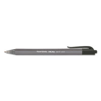 Inkjoy 100 Rt Retractable Ballpoint Pen, Medium 1mm, Black Ink-barrel, Dozen