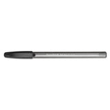 Inkjoy 100 Stick Ballpoint Pen, Medium 1mm, Black Ink-barrel, Dozen