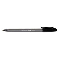 Inkjoy 100 Stick Ballpoint Pen, Medium 1mm, Black Ink-barrel, Dozen