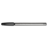 Inkjoy 100 Stick Ballpoint Pen, Medium 1mm, Black Ink-barrel, Dozen