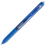 Inkjoy Retractable Gel Pen, Micro 0.5mm, Blue Ink-barrel, Dozen