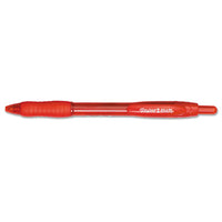Profile Retractable Ballpoint Pen, 1.4mm, Assorted Ink-barrel, 8-set