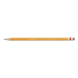 Everstrong #2 Pencils, Hb (#2), Black Lead, Gold Barrel, Dozen