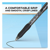 Profile Gel Pen, Retractable, Medium 0.7 Mm, Assorted Ink And Barrel Colors, 4-pack