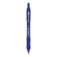 Profile Retractable Gel Pen, Medium 0.7 Mm, Blue Ink, Translucent Blue Barrel, Dozen