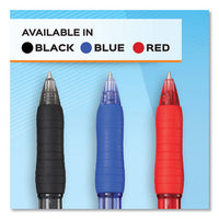 Profile Retractable Gel Pen, Medium 0.7 Mm, Blue Ink, Translucent Blue Barrel, Dozen