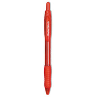 Profile Ballpoint Pen, Retractable, Medium, 1 Mm, Black Ink, Black-silver Barrel, 2-pack
