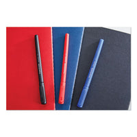 Write Bros. Grip Ballpoint Pen, Stick, Medium 1 Mm, Black Ink, Black Barrel, 36-pack