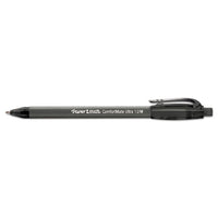 Comfortmate Ultra Retractable Ballpoint Pen, 0.8mm, Black Ink-barrel, Dozen