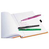 Point Guard Flair Stick Porous Point Pen, Medium 0.7mm, Assorted Ink-barrel, 12-set