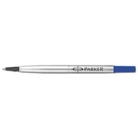 Refill For Parker Roller Ball Pens, Medium Point, Blue Ink