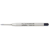 Refill For Parker Ballpoint Pens, Fine Point, Black Ink