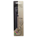 Refill For Parker Ballpoint Pens, Fine Point, Black Ink