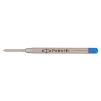 Refill For Parker Ballpoint Pens, Fine Point, Blue Ink