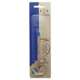 Refill For Parker Ballpoint Pens, Medium Point, Blue Ink