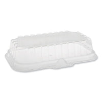 Ops Traymate Dome-style Lids, 17s Shallow Dome, 8.3 X 4.8 X 1.5, Clear, 252-carton