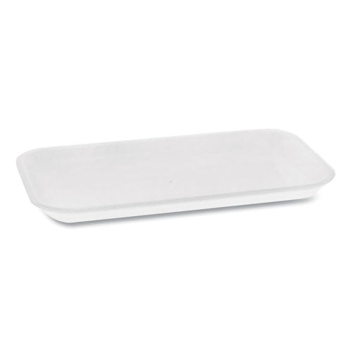 Supermarket Tray, #17, 8.3 X 4.8 X 0.65, White, 1,000-carton